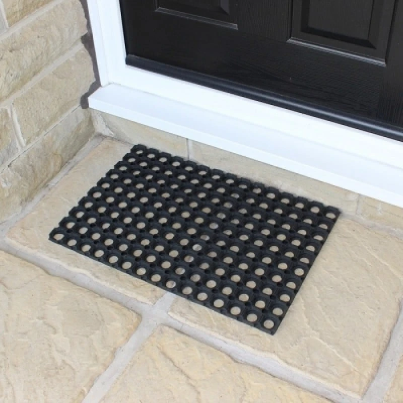 Promo ๐ JVL Door Mats JVL Honeycomb Rubber Doormat Outdoor Scraper Door Mat - 01153 ๐คฉ 3 Promo ๐ JVL Door Mats JVL Honeycomb Rubber Doormat Outdoor Scraper Door Mat - 01153 ๐คฉ - Image 2