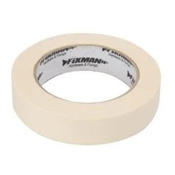 Budget 😀 Fixman UK Fixman Masking Tape 25mm X 50m 192532 ✔️
