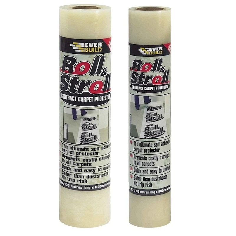 Budget ๐ Everbuild Roll & Stroll Contract Carpet Protector 50m ROLLCON50 ๐ 4 Budget ๐ Everbuild Roll & Stroll Contract Carpet Protector 50m ROLLCON50 ๐ - Image 2