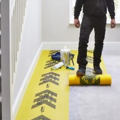 Flash Sale 🔥 Everbuild Roll & Stroll Textured Carpet Protector 75m ROLLTEXT75 ❤️ -Everbuild Sales Store unnamed file 257