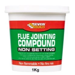 Best Sale 🔔 Purimachos Fire Everbuild Flue Jointing Compound Non Setting 1Kg PCFJC1 😍