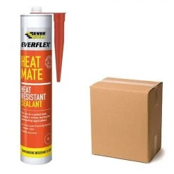 Flash Sale 😉 Everbuild Heatmate Heat Resistant Silicone Sealant Box Of 12 - Black Red 😍 -Everbuild Sales Store unnamed file 447