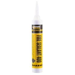 New 🛒 Everbuild Tecnic Fire Sealant 400 Silicone Box 25 White Black Grey 😉 -Everbuild Sales Store unnamed file 461