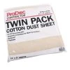 Outlet 🛒 Prodec Contractors Cotton Decorator Dust Sheet Twin Pack 129TRDSTP ⭐