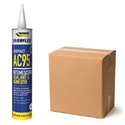 Promo 🥰 Everbuild AC95 Intumescent Acoustic Sealant Adhesive AC95900 Box Of 9 ✔️