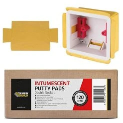 Discount 🧨 Everbuild Firespan Intumescent Electrical Socket Putty Pads Box Of 20 🌟 -Everbuild Sales Store unnamed file 562