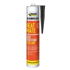 Cheapest 🧨 Everbuild Heat Proof Rope Door Seal Silicone Sealant Adhesive Black 😉