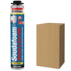 Deals ❤️ Soudal Soudafoam Window Door SWS Airtight Acoustic Gun Grade Expanding Foam Box Of 12 🎁
