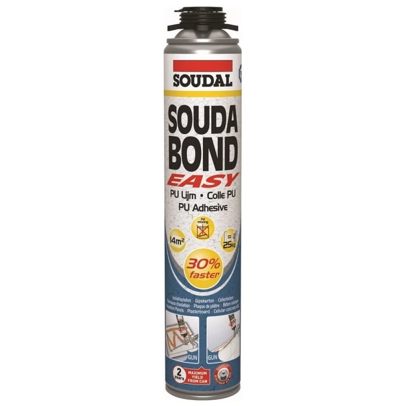 Deals ๐ฅฐ Soudal Soudabond Easy Gun Grade Adhesive Expanding Foam 750ml 121734 ๐ฏ 3 Deals ๐ฅฐ Soudal Soudabond Easy Gun Grade Adhesive Expanding Foam 750ml 121734 ๐ฏ