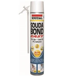 Deals 😉 Soudal Soudabond Easy Hand Held Adhesive Expanding Foam 750ml 128486 🤩