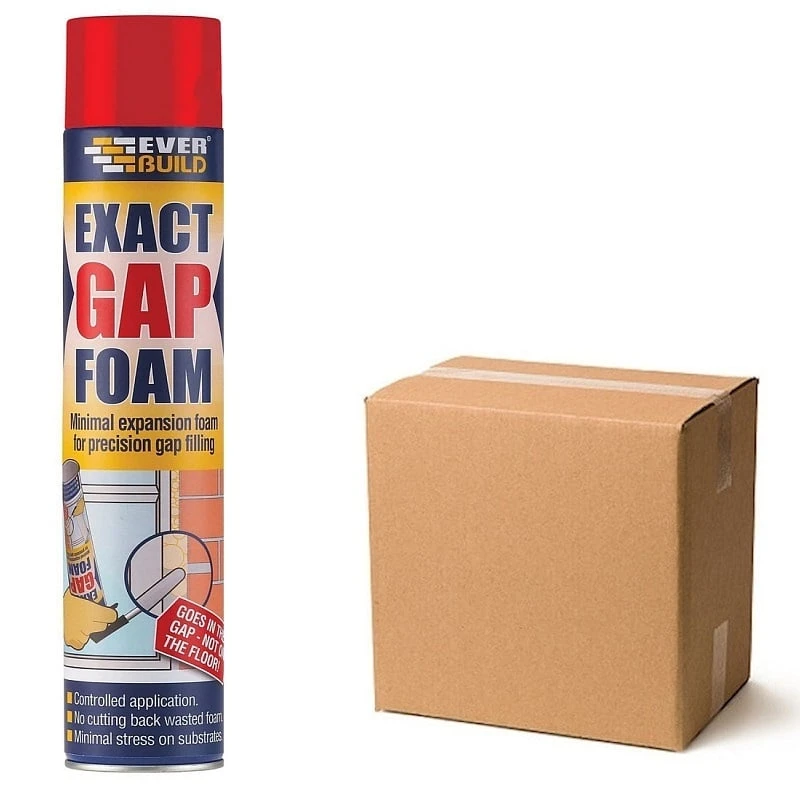 Best Pirce ๐ Everbuild Exact Gap Expanding Foam 500ml Box Of 12 Trade Option ๐ 3 Best Pirce ๐ Everbuild Exact Gap Expanding Foam 500ml Box Of 12 Trade Option ๐